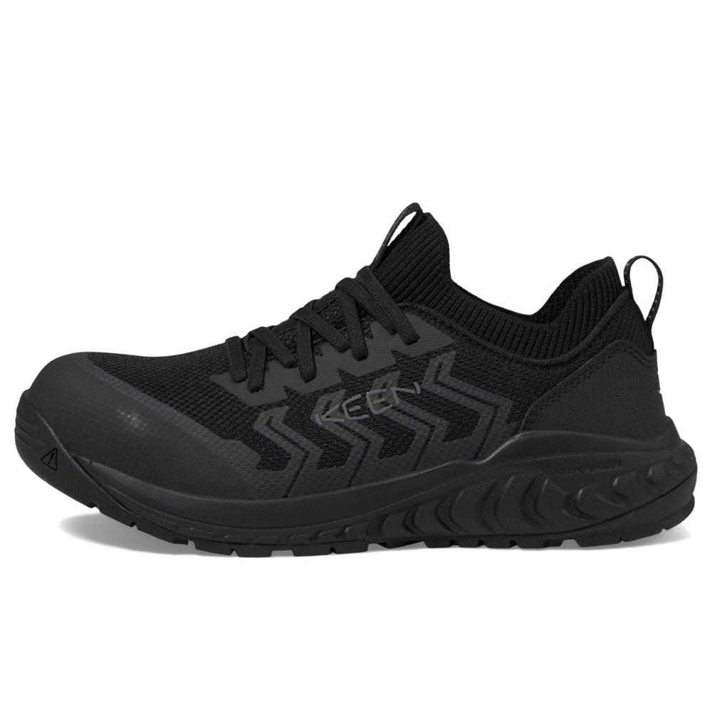 Keen Black Arvada Shift Work Sneakers comp toe. - Picture 4 of 8